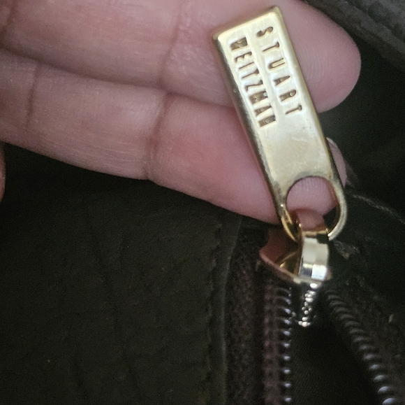 Stuart Weitzman Leather Satchel - Picture 12 of 12